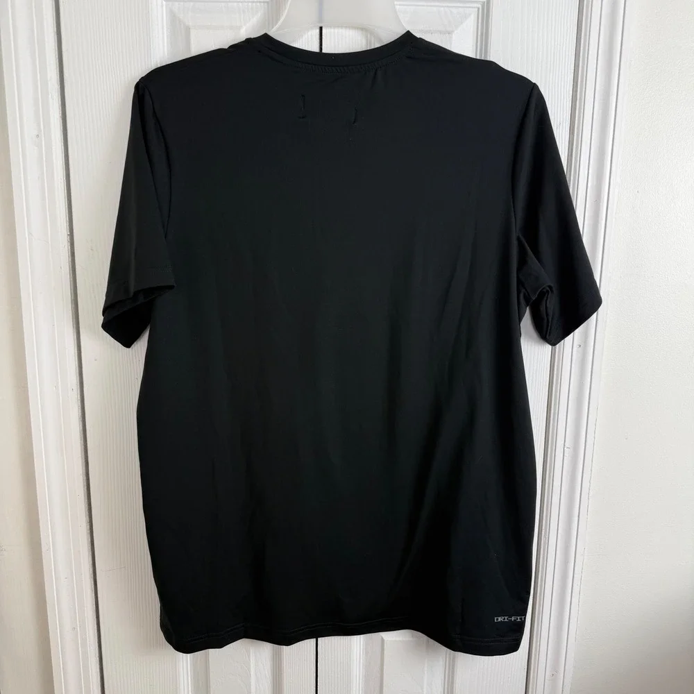 Jordan Dri-FIT Sport T-Shirt Large Black Athleisure Minimalist DQ7899-049